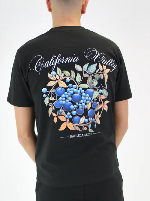 White Threads California Valley T-Shirt - Black